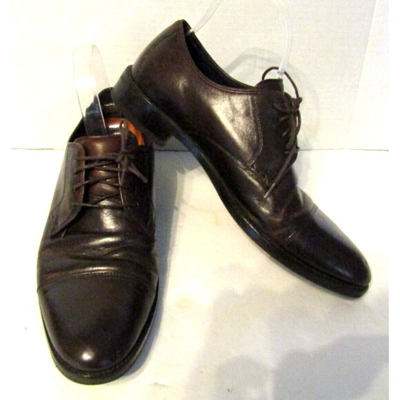 Cole Haan Oxford Shoes Brown Leather Lenox Hill Cap Toe Lace Up Size 8M main image 6